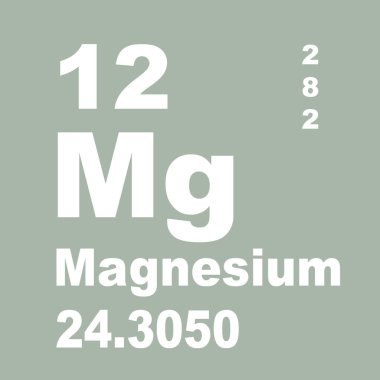 Magnezyum elementlerin periyodik tablosu