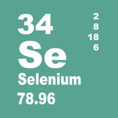 Elementlerin Selenyum Periyodik Tablosu