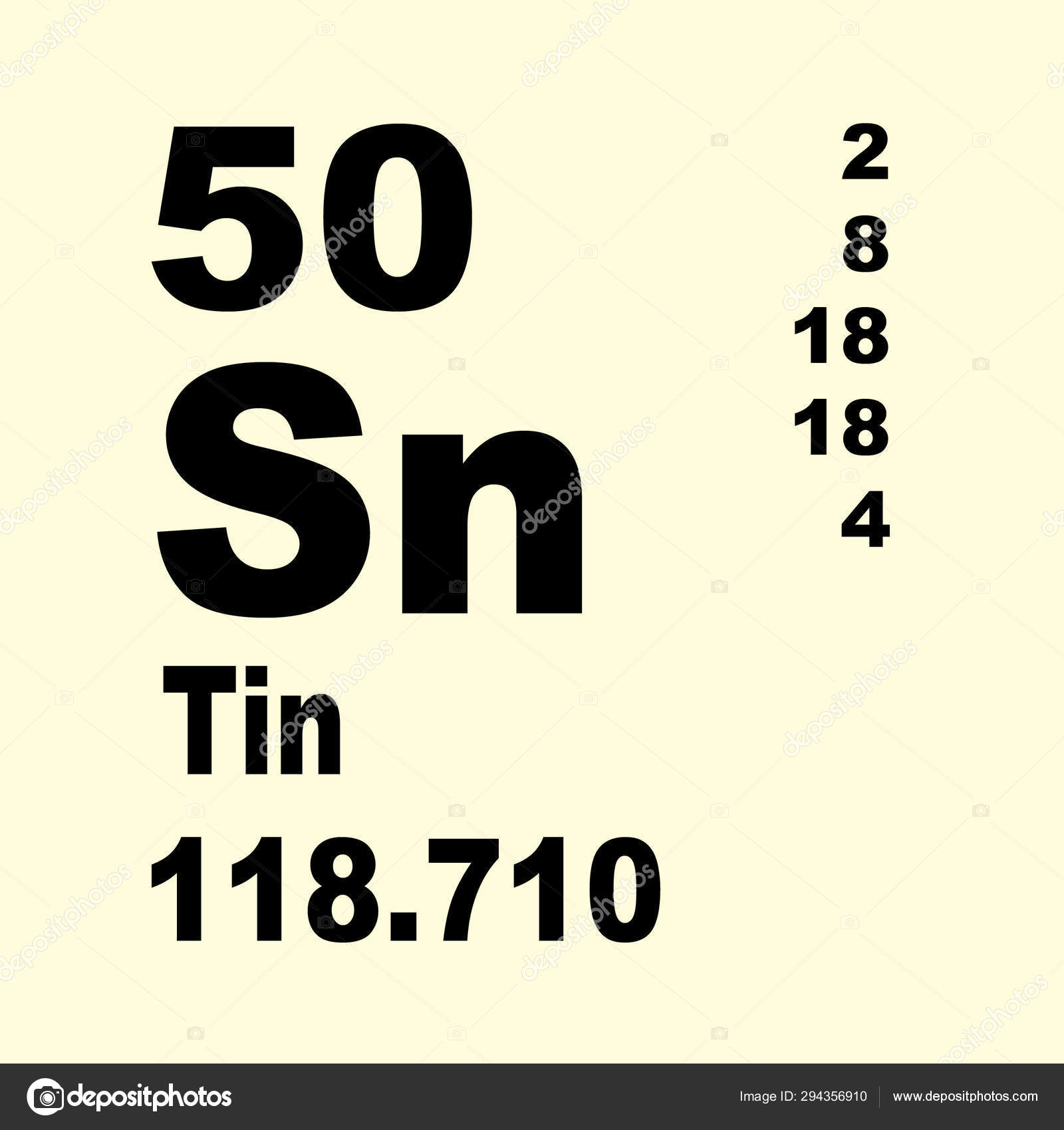 tin in the periodic table