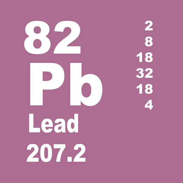 Lead periodic table of elements