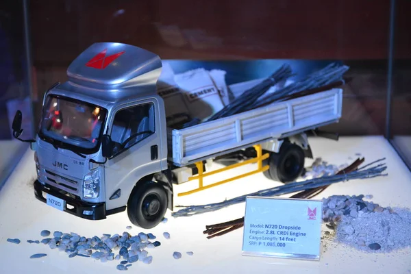 Modelo de escala de caminhão dropside JMC N720 — Fotografia de Stock