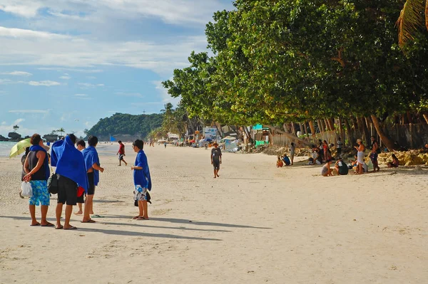 Aklan Sept Beach Sands Boracay Island September 2012 Aklan Philippines — Stock Photo, Image
