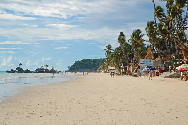 Aklan Sept Strand Und Sand Auf Der Insel Boracay September — Stockfoto