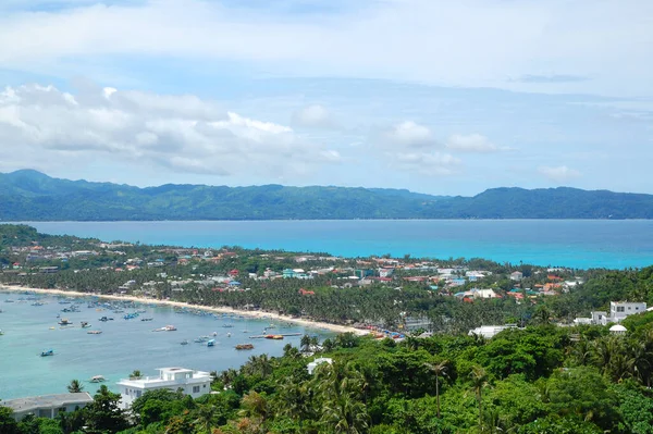 Aklan Sept Panoramica Dell Isola Boracay Dal Punto Vista Del — Foto Stock