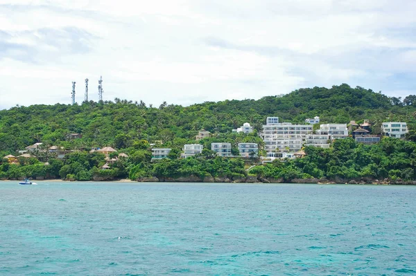 Aklan Sept Vista Playa Bulabog Isla Boracay Septiembre 2012 Aklan — Foto de Stock