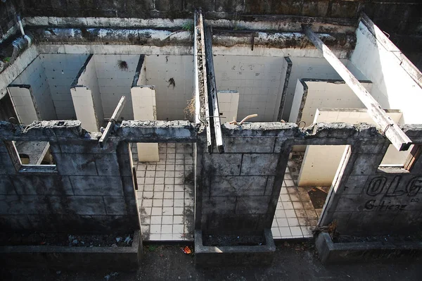 Manila Feb Abandoned Shower Room Intramuros February 2013 Manila Philippines — Stock Photo, Image