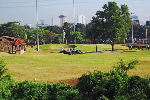 Manila Feb Campo Golfe Intramuros Fevereiro 2013 Manila Filipinas — Fotografia de Stock