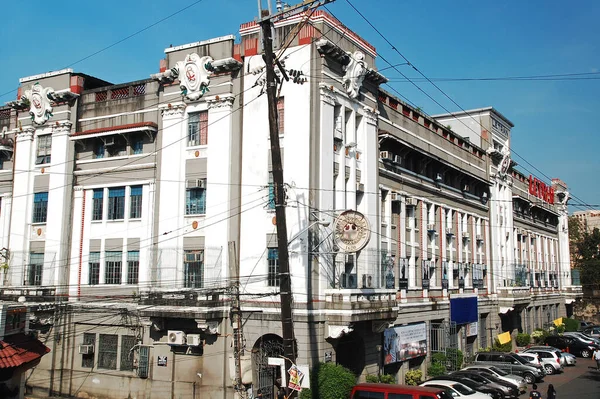 Manila Feb Πρόσοψη Κολλεγίου San Juan Letran Στο Intramuros Στις — Φωτογραφία Αρχείου
