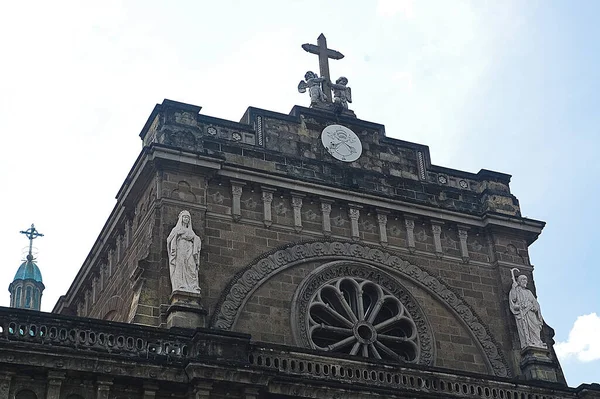 Manila Feb Minor Basilica Metropolitan Cathedral Immaculate Conception Also Known — Stock Photo, Image