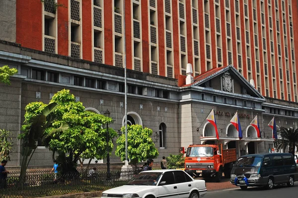 Manila Feb Πρόσοψη Της Κυβέρνησης Palacio Del Gobernador Στο Intramuros — Φωτογραφία Αρχείου