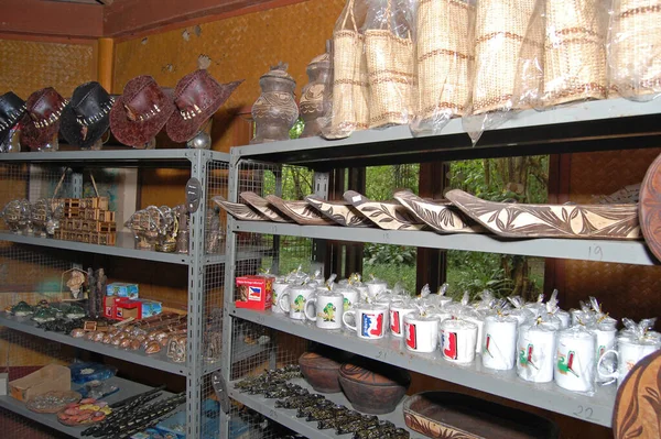 Palawan Nov Souvenir Items Display Shop November 2009 Puerto Princesa — Stock Photo, Image