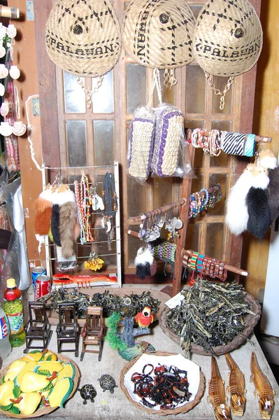 Palawan Nov Souvenir Items Display Shop November 2009 Puerto Princesa — Stock Photo, Image