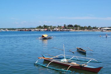 PALAWAN, PH-1 - 1 Aralık 2009 'da Filipinler' in Palawan kentindeki Puerto Princesa kentinde balıkçı tekneleri.