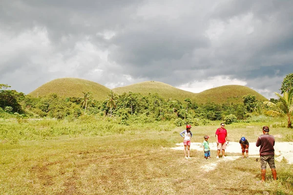 Bohol Septiembre Vista Del Paisaje Chocolate Hills Septiembre 2015 Carmen — Foto de Stock