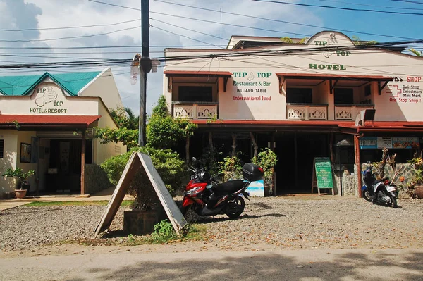 Bohol Sept Tip Top Fachada Hotel Setembro 2015 Praia Alona — Fotografia de Stock