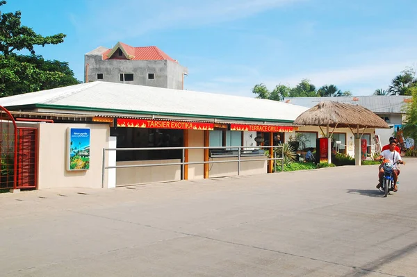 Bohol Sept Tarsier Exotika Terrace Grill Facade September 2015 Alona — 图库照片