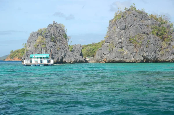 Palawan Μαρτιου Θαλάσσιο Πάρκο Siete Pecados Νησί Στις Μαρτίου 2012 — Φωτογραφία Αρχείου