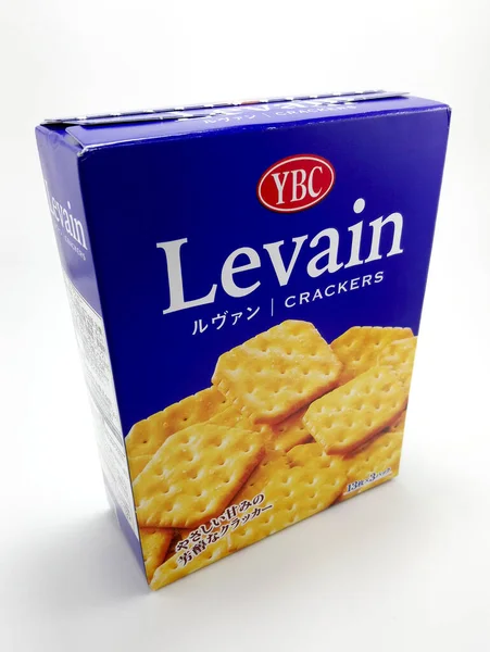 Manila Junio Ybc Levain Crackers Junio 2020 Manila Philippines — Foto de Stock