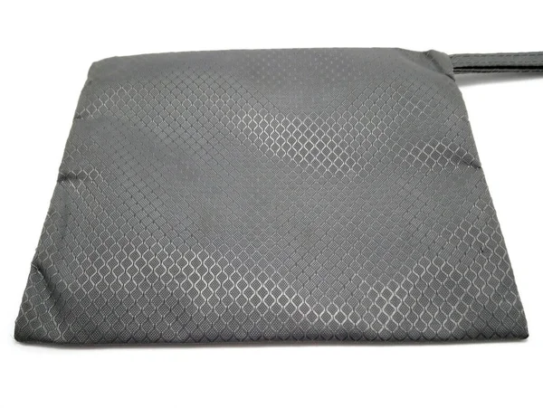 Gray Color Portable Pouch Use Put Small Items Carry — Stock Photo, Image