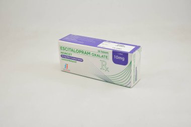 MANILA, PH - 26 Haziran - Escitalopram oxalate morcet antidepresan tableti 26 Haziran 2020 