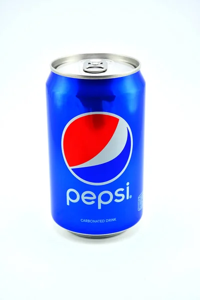 Manila Juli Pepsi Läsk Burk Den Juli 2020 Manila Filippinerna — Stockfoto