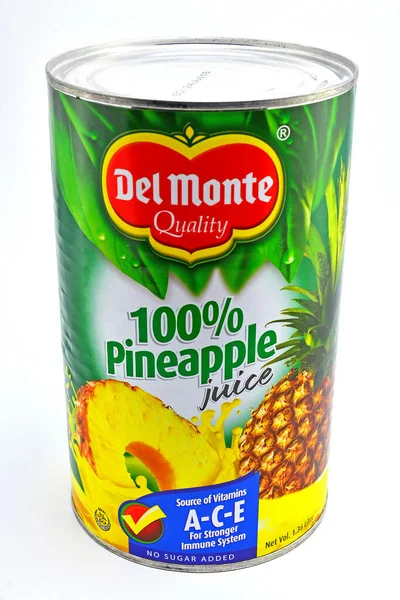 Manila July Del Monte Pineapple Juice Can July 2020 Manila — Stock Photo, Image