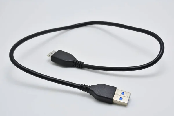 Quezon City Ιουλιου Universal Serial Bus Usb Cord Για Μεταφορά — Φωτογραφία Αρχείου