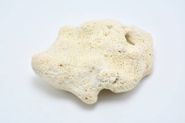 Filipin sahilinde beyaz plaj mercan taşı bulundu.