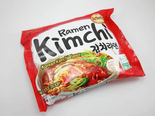 Manila July Ramen Kimchi Noodles Στις Ιουλίου 2020 Στη Μανίλα — Φωτογραφία Αρχείου