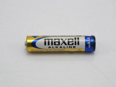 MANILA, PH - NOV 18 - Maxell alkalin bataryası 11 Kasım 2018, Manila, Filipinler.