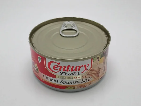 Manila Nov Century Tuna Chunks Spanish Style Can Noviembre 2018 —  Fotos de Stock