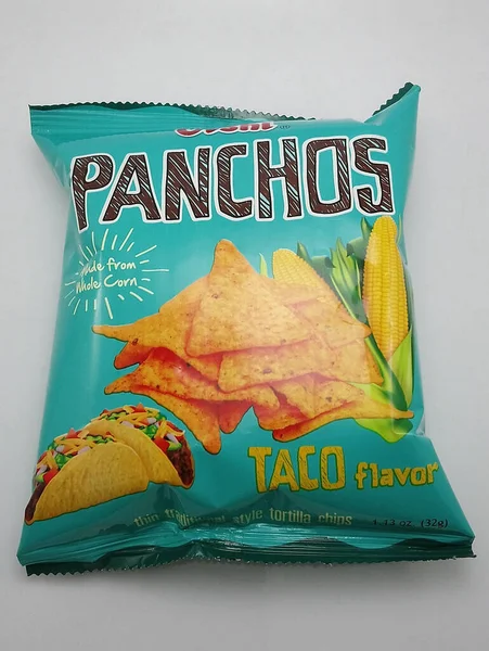 Manila Nov Oishi Panchos Taco Flavor Στις Νοεμβρίου 2018 Στη — Φωτογραφία Αρχείου