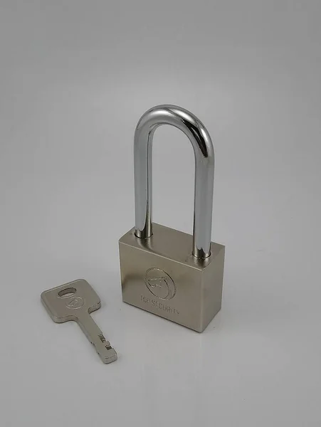 Quezon City July Top Security Padlock Key July 2020 Quezon — Stock Photo, Image