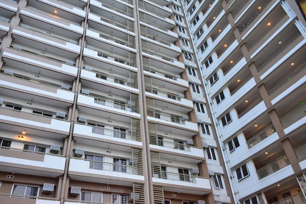 Ciudad Quezon Julio Una Fachada Condominio Castilla Place Julio 2018 —  Fotos de Stock