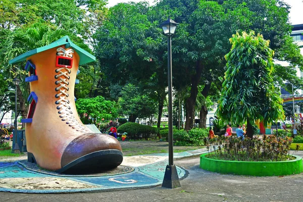 Manila Sept Casa Sapato Grande Parque Infantil Setembro 2018 Manila — Fotografia de Stock