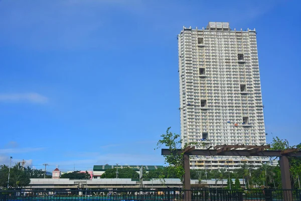 Manila Wrzesień Fasada Kondominium Torre Manila Września 2018 Roku Manili — Zdjęcie stockowe