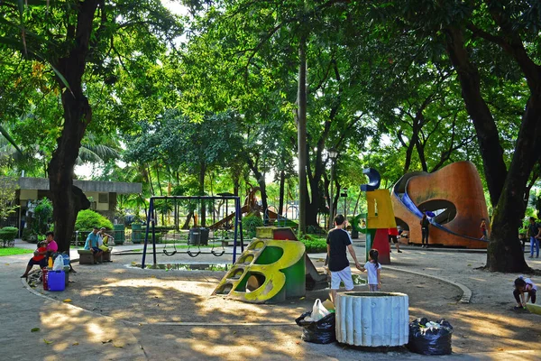 Manila Sept 2018 필리핀 마닐라 어린이 놀이터 — 스톡 사진