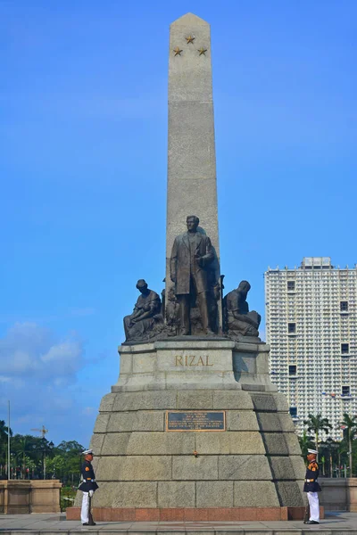 Manila Septiembre José Rizal Estatua Monumento Parque Rizal Septiembre 2018 — Foto de Stock