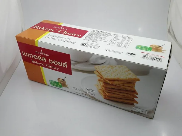 Manila Oct Imperial Bakers Choose All Wheat Cream Crackers Philippines — 스톡 사진