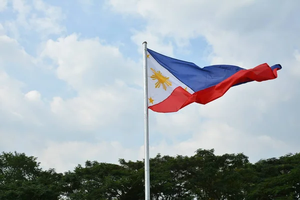 San Juan Nov Filipiny Flaga Narodowa Dniu Listopada 2018 San — Zdjęcie stockowe