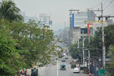 QUEZON CITY, PH - NOV 24 - E Rodriguez Bulvarı 24 Kasım 2018, Quezon City, Filipinler.
