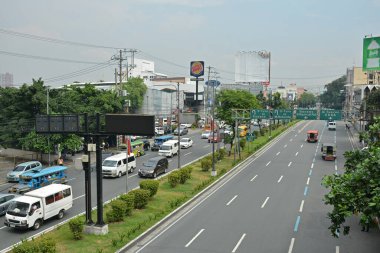 QUEZON CITY, PH - NOV 24 - Quezon Bulvarı 24 Kasım 2018, Quezon City, Filipinler.