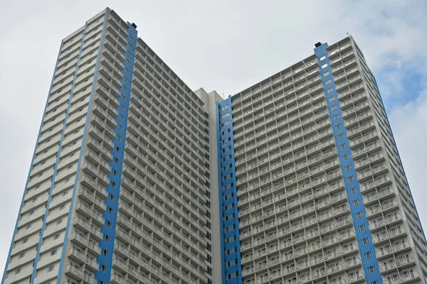 Quezon City Nov Sun Residences Condominium Facade Noviembre 2018 Quezon — Foto de Stock