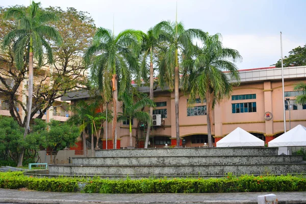 Manila Nov Fuente Agua Jardín Mehan Noviembre 2018 Manila Filipinas —  Fotos de Stock