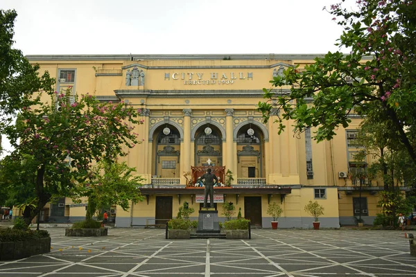 Manila Nov Manila Belediye Binası Cephesi Kasım 2018 Manila Filipinler — Stok fotoğraf