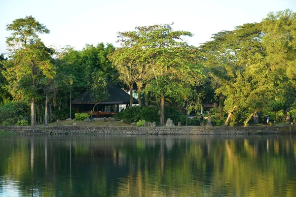 Quezon City Dec Ninoy Aquino Άγρια Ζώα Και Πάρκα Λίμνη — Φωτογραφία Αρχείου