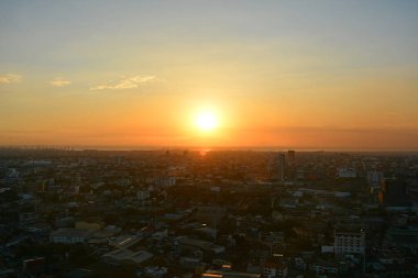 QUEZON ŞEHRİ, PH - 31 Ocak - Quezon Şehri Genel Görünümü 31 Ocak 2019 Quezon City, Filipinler.
