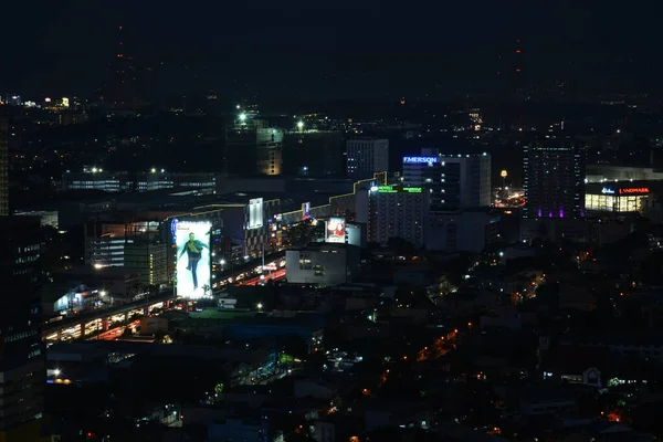 Quezon City Feb Επισκόπηση Της Πόλης Quezon Κατά Διάρκεια Του — Φωτογραφία Αρχείου