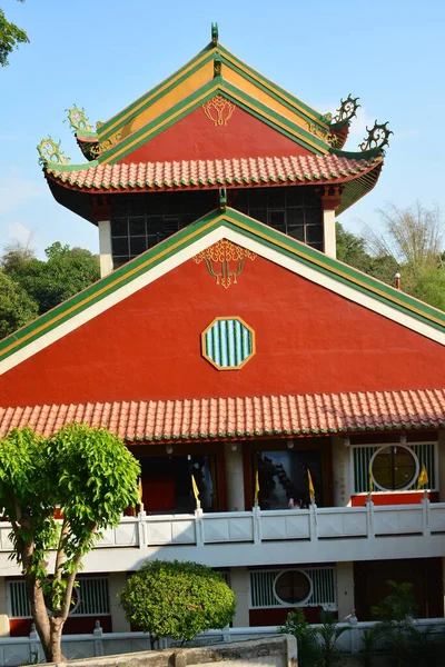 Union Abril Macho Temple Facade April 2019 Union Filipinas — Fotografia de Stock