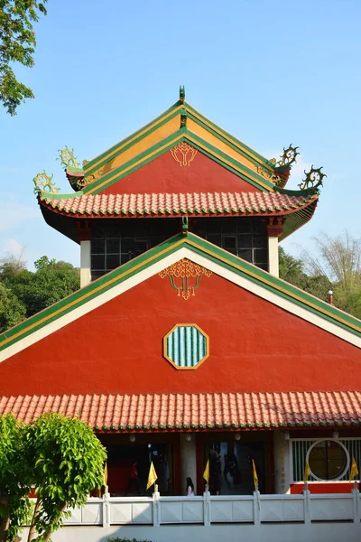 Union Abril Macho Temple Facade April 2019 Union Filipinas — Fotografia de Stock